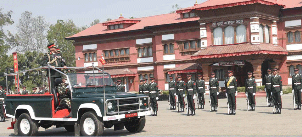PM Oli lauds Nepal Army role in fight against COVID-19