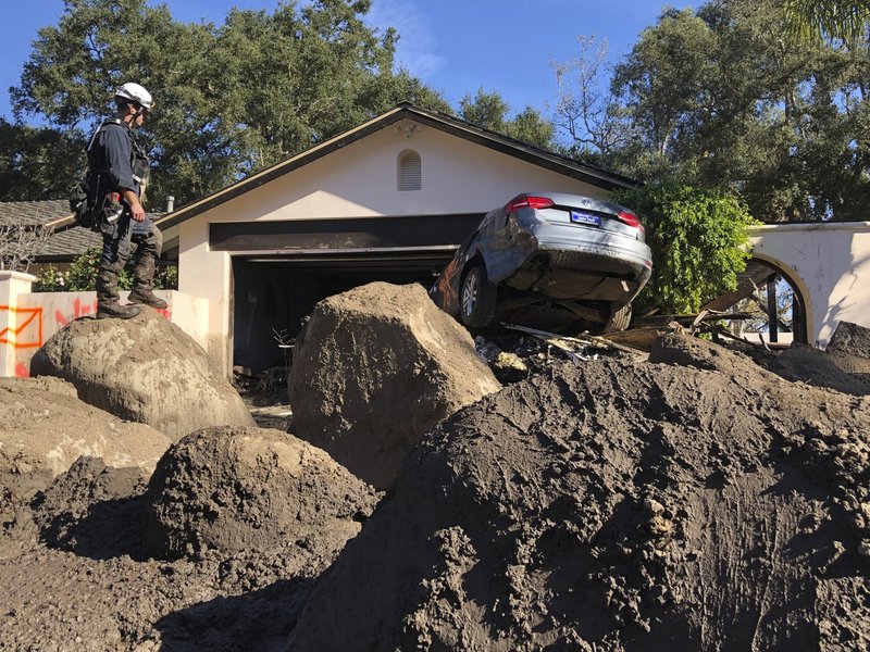 Update: Prayers for California mudslide victims; death toll hits 20