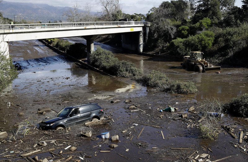 Update: 17 dead in California mudslides, more than a dozen missing