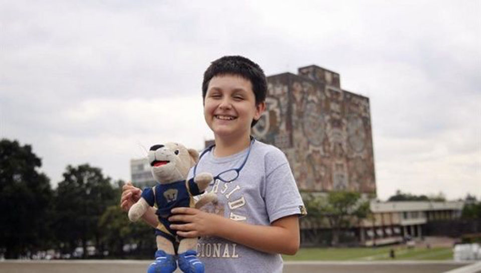 Mexico: 12-Year-Old Boy to Study Biomedical Physics at UNAM