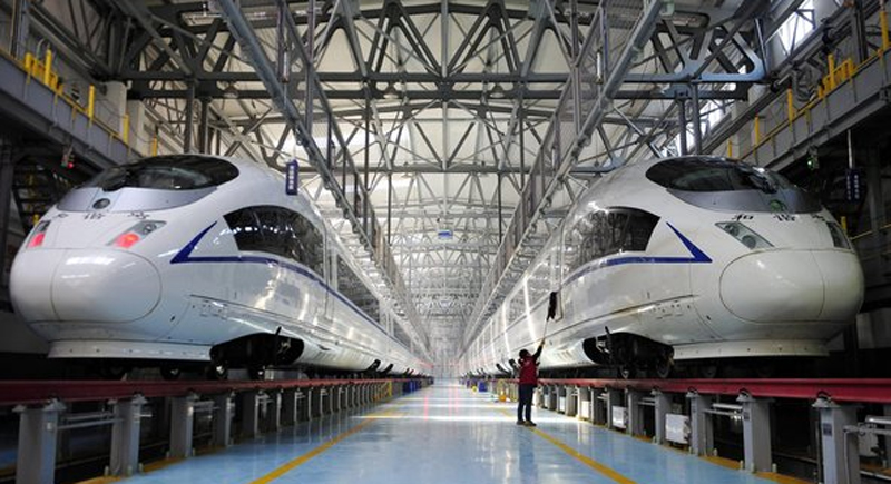 China's top train maker receives order from India