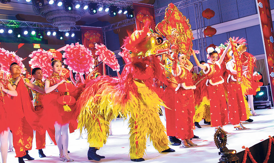 Chinese New Year gala in Kathmandu