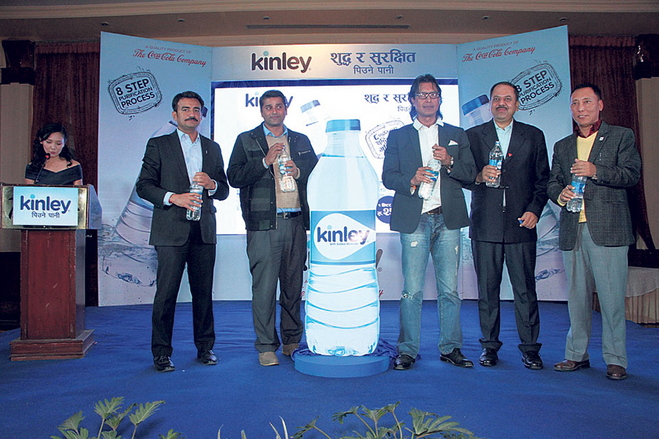 Coca-Cola Nepal launches Kinley drinking water
