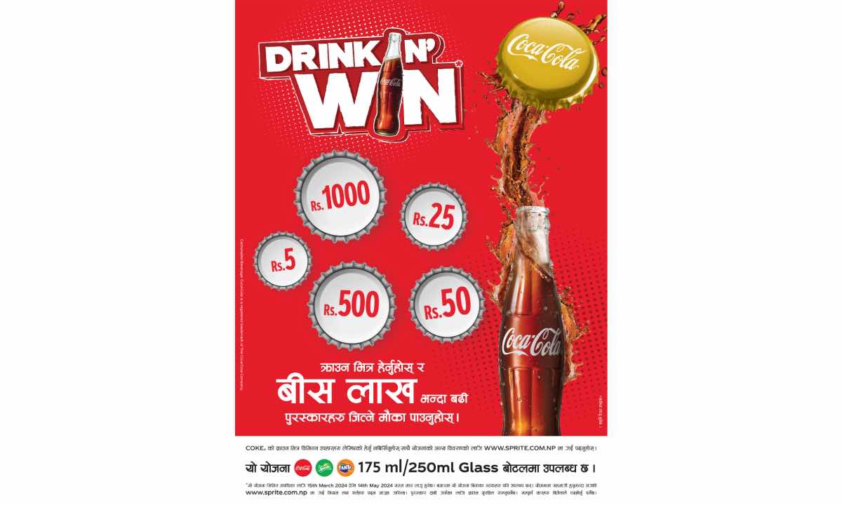 Coca-Cola Nepal announces ‘Drink N’ Win’ campaign