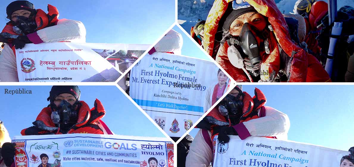 Her community helped her summit Mt Everest, now she is paying back by hunting new trekking routes and promoting tourism in Helambu