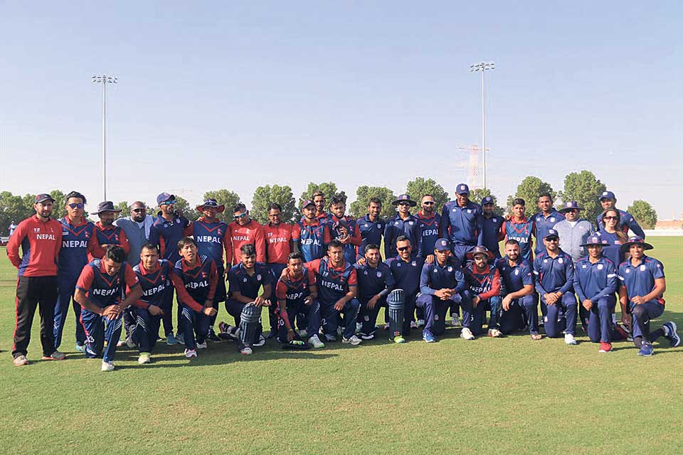 Nepal goes down to USA in practice match