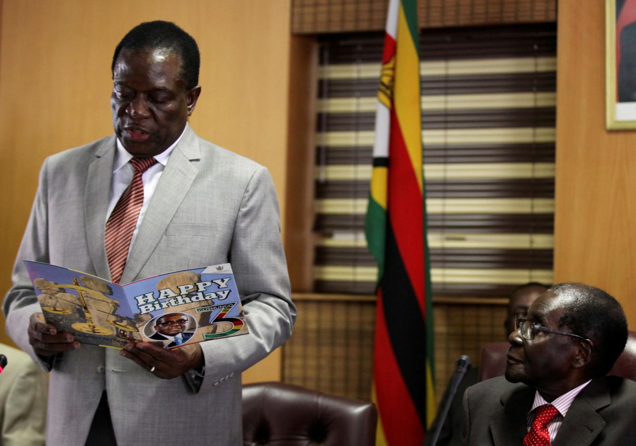 All eyes on the 'Crocodile' as Zimbabwe's Mugabe resigns