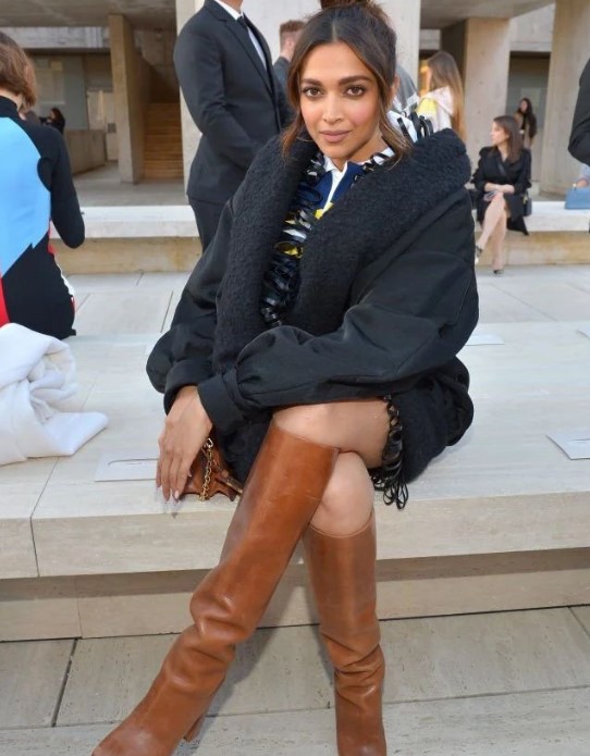 Deepika Padukone makes knee-high boots work for summer at the 2023 Louis  Vuitton Cruise show in San Diego, Vogue India