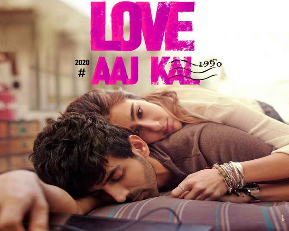 Sara Ali Khan, Kartik Aaryan share first look of 'Love Aaj Kal'