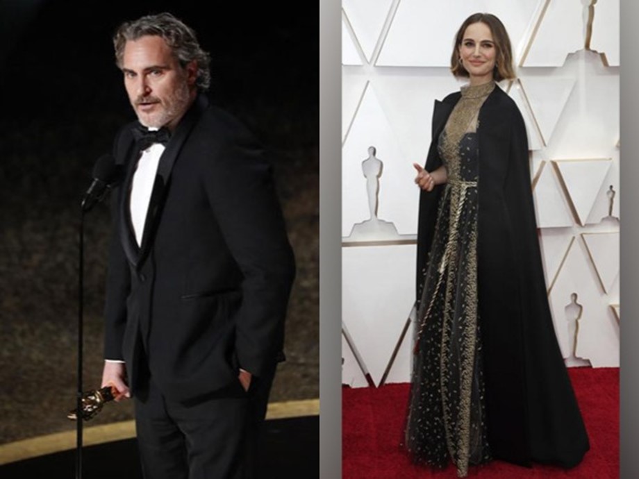 Fashion and politics hand-in-hand at Oscars red carpet