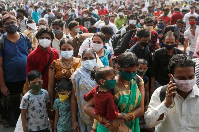 India's new coronavirus infections hit record of 184,372