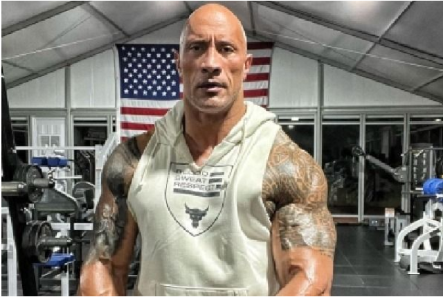 Dwayne Johnson shares why he uses a water bottle to urinate at the gym