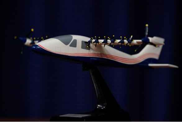 NASA unveils its first electric airplane - a work in progress