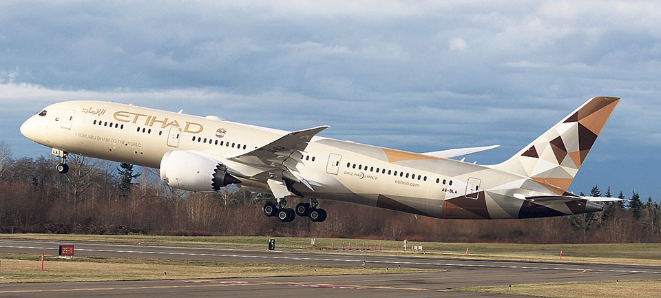 Etihad Airways to operate Boeing 787 Dreamliner for Geneva flights