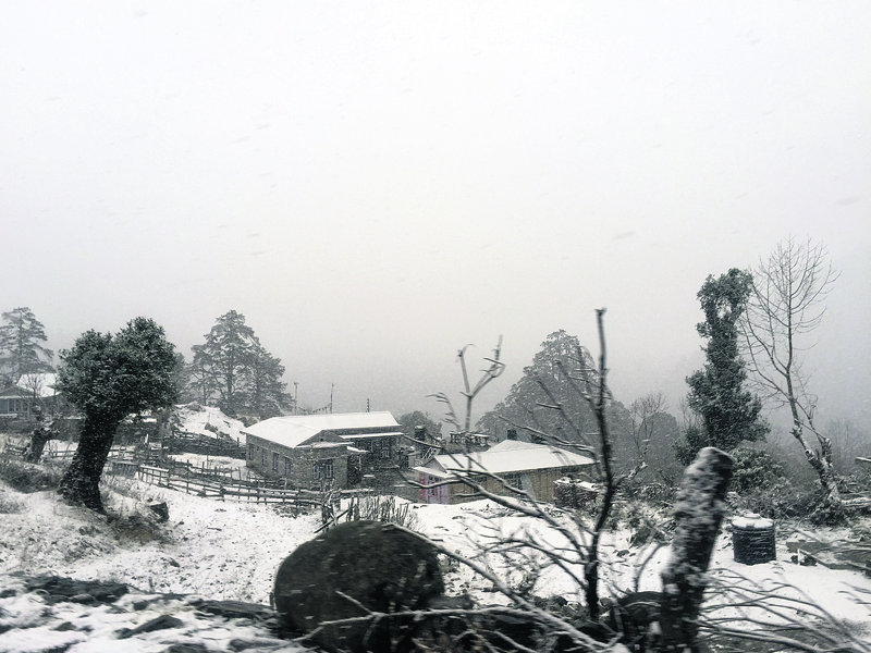 WEATHER ALERT: Westerly wind likely to cause light snowfall in hilly and mountainous area