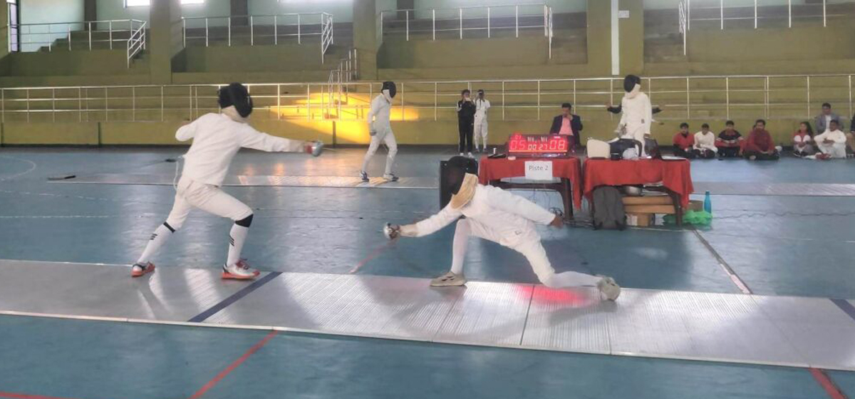 Junior fencing competition to take place in Pokhara from tomorrow