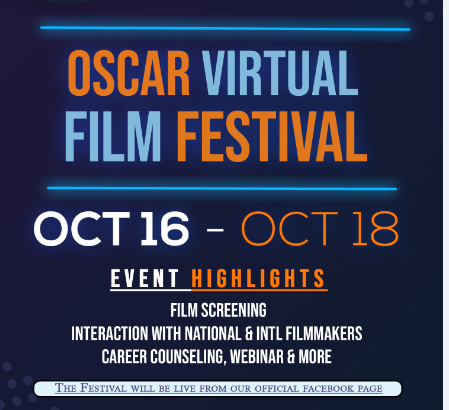 Oscar College all set to  host a three-day virtual film festival
