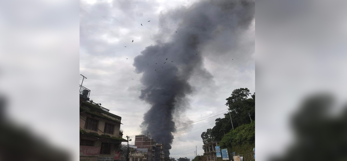 Fire at Balaju brought under control