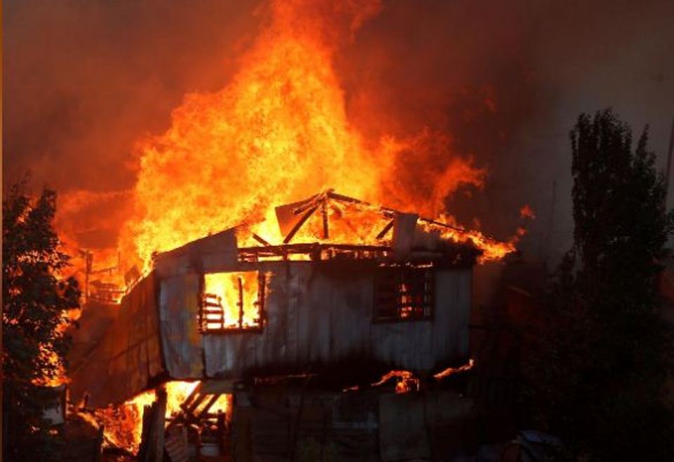 Seven-year-old girl killed in fire that broke out from candlelight in Jhapa