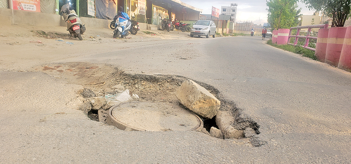 Do people have to die for potholes to be filled?