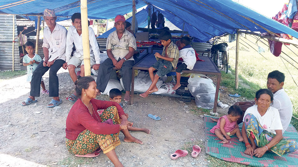 After gloomy dashain, flood victims worry over prospect of cold winter