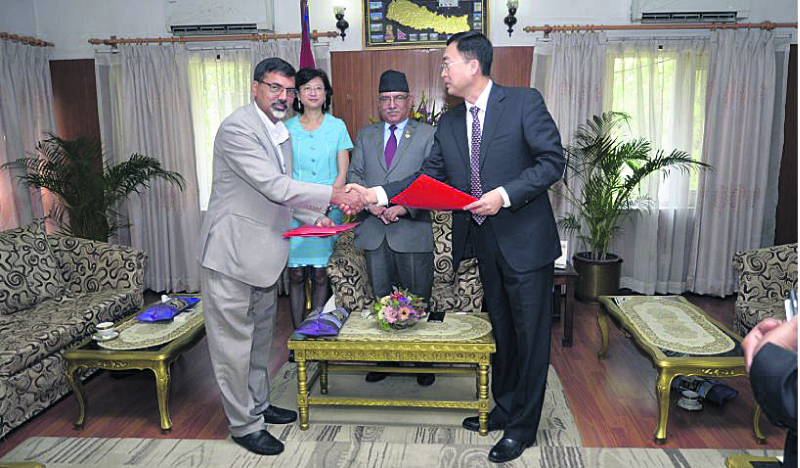 Govt, signs MoU with China Gezhouba to build Budhigandaki project