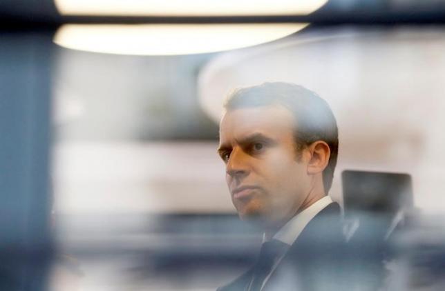 French candidate Macron claims massive hack as emails leaked