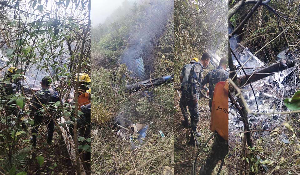 The tragic Air Dynasty chopper crash in pictures