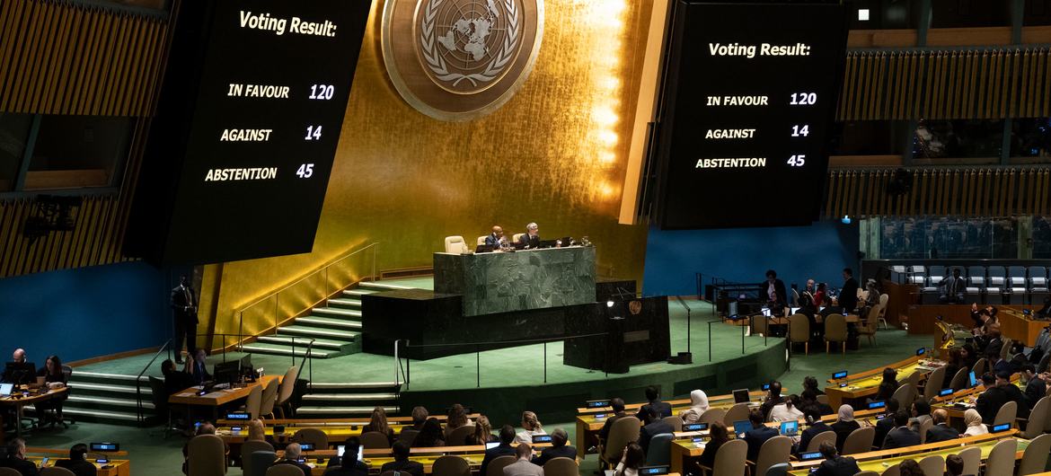 Israel expresses displeasure as Nepal votes for a UN resolution calling for an immediate humanitarian truce in the Israel-Hamas conflict
