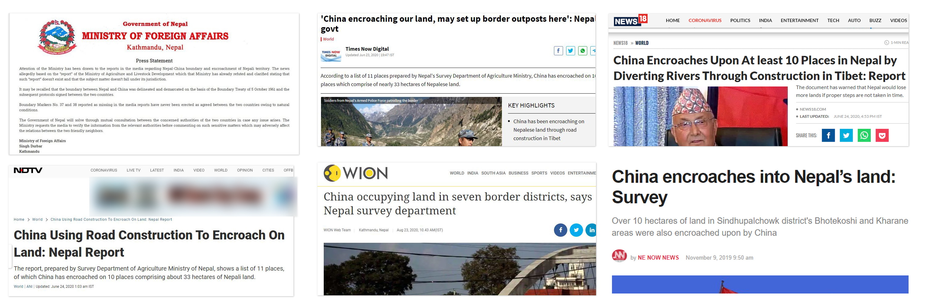Nepalis surprised by Indian media’s repeated romance with fake Nepal-China border dispute