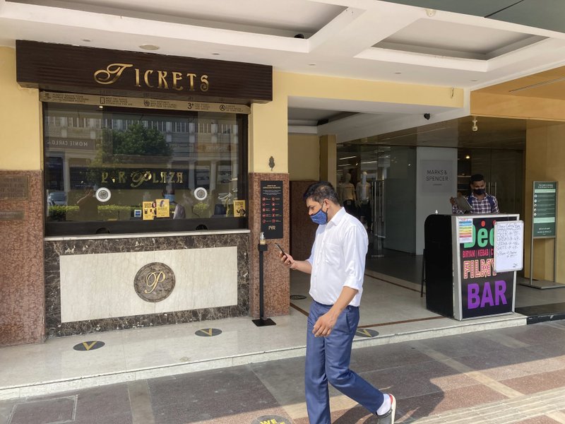 Indian cinemas reboot after months of blackout from virus