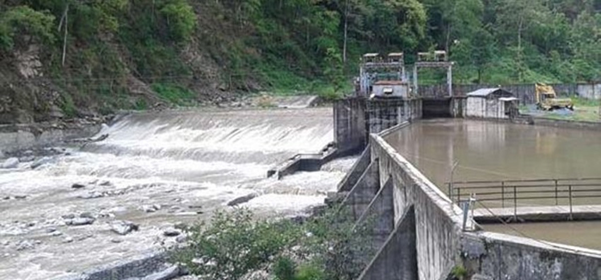 Indrawati III Hydropower Project suffers damage due to flood