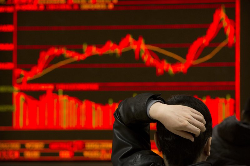 Asian shares tumble after Dow has worst day since 2011
