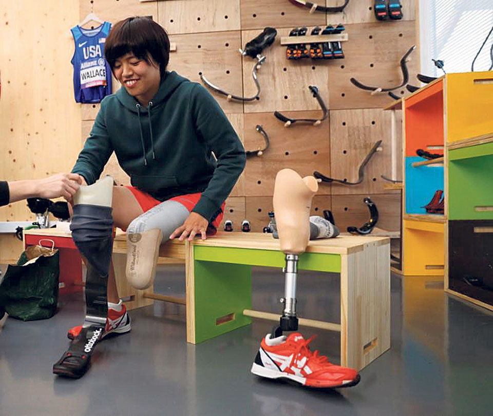 Japan's ‘Blade Library’ offers joy of blade running to amputees