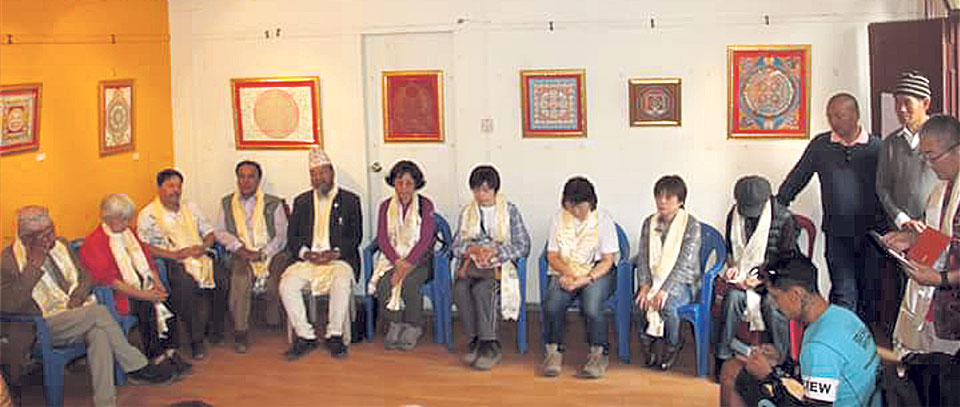 Japanese artists’ love for Nepali art in exhibition