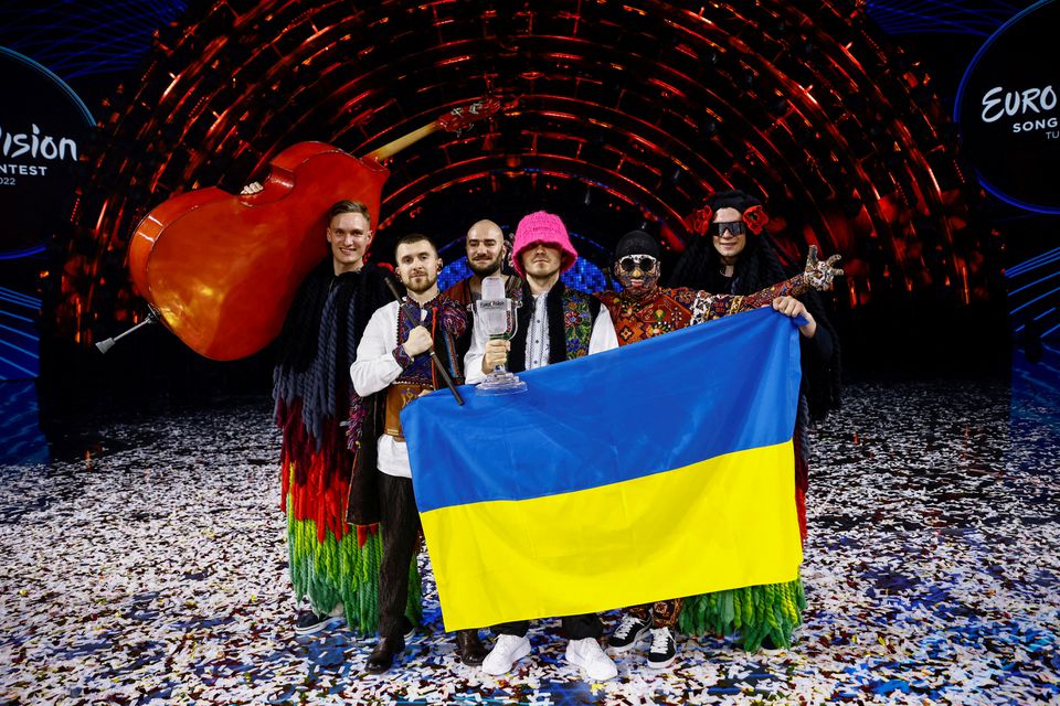 Huge public support sweeps Ukraine's Kalush Orchestra to Eurovision win