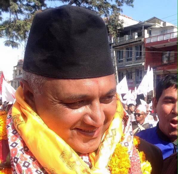 Khaga Raj Adhikari wins in Kaski-1