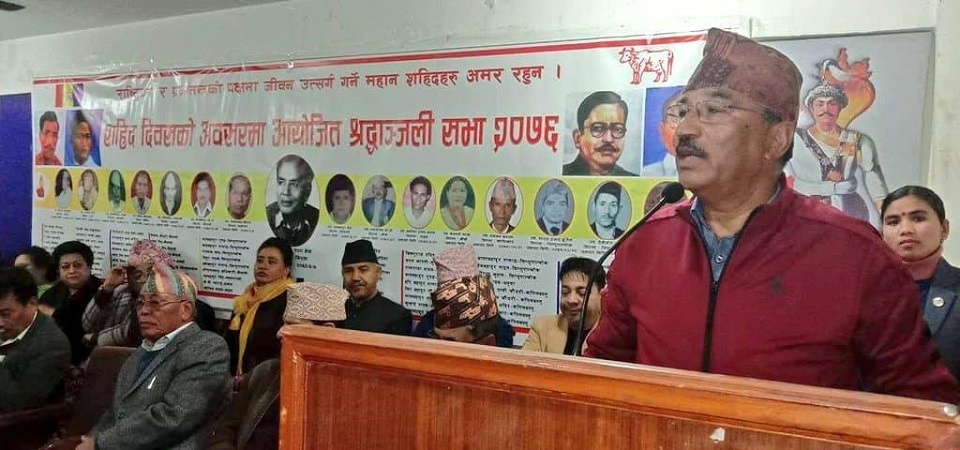Rapid rise of Christianity serious threat to country: RPP Chairman Thapa