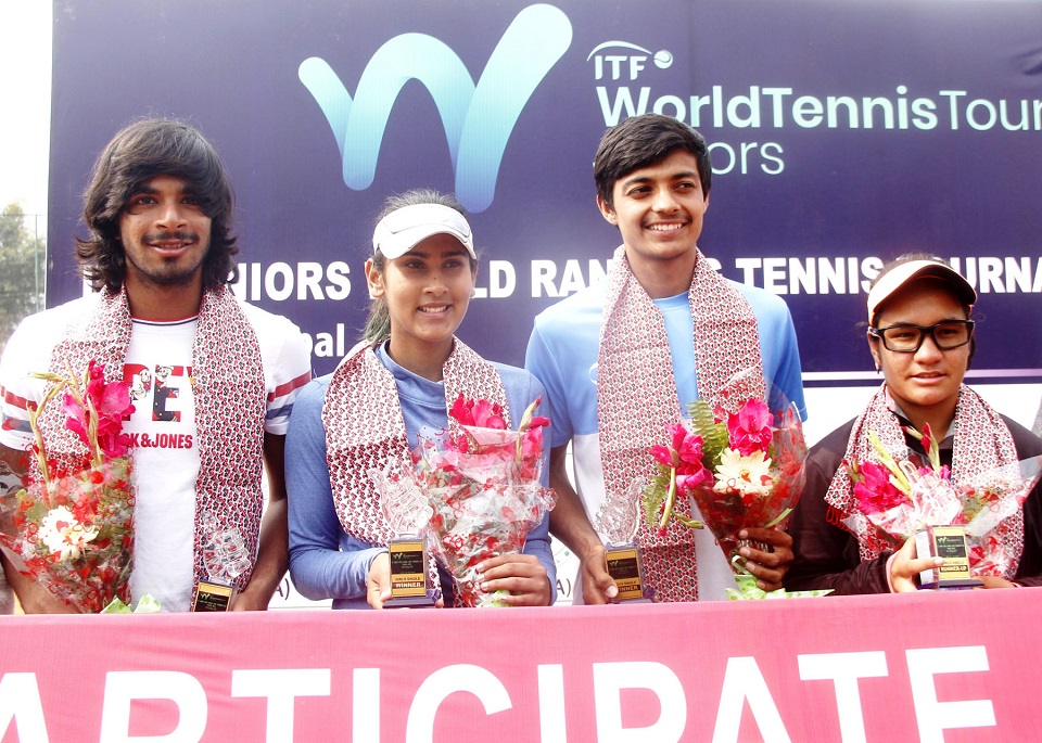 Nepal wins in finals of ITF Juniors U-18 Tennis Tournament