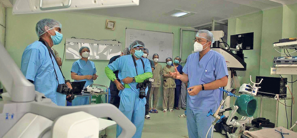 KMC starts robotic surgery service for first time in Nepal