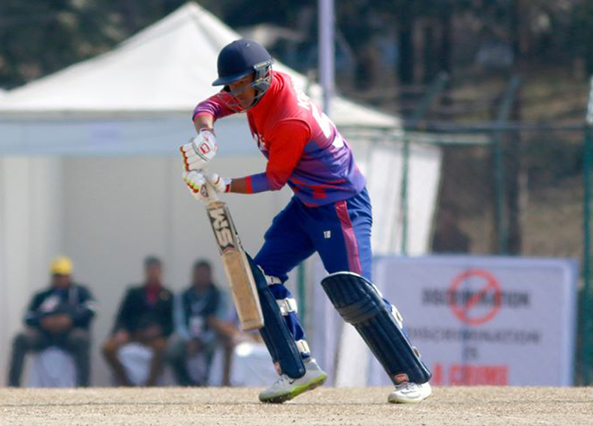 Nepal sets target of 250 against Oman