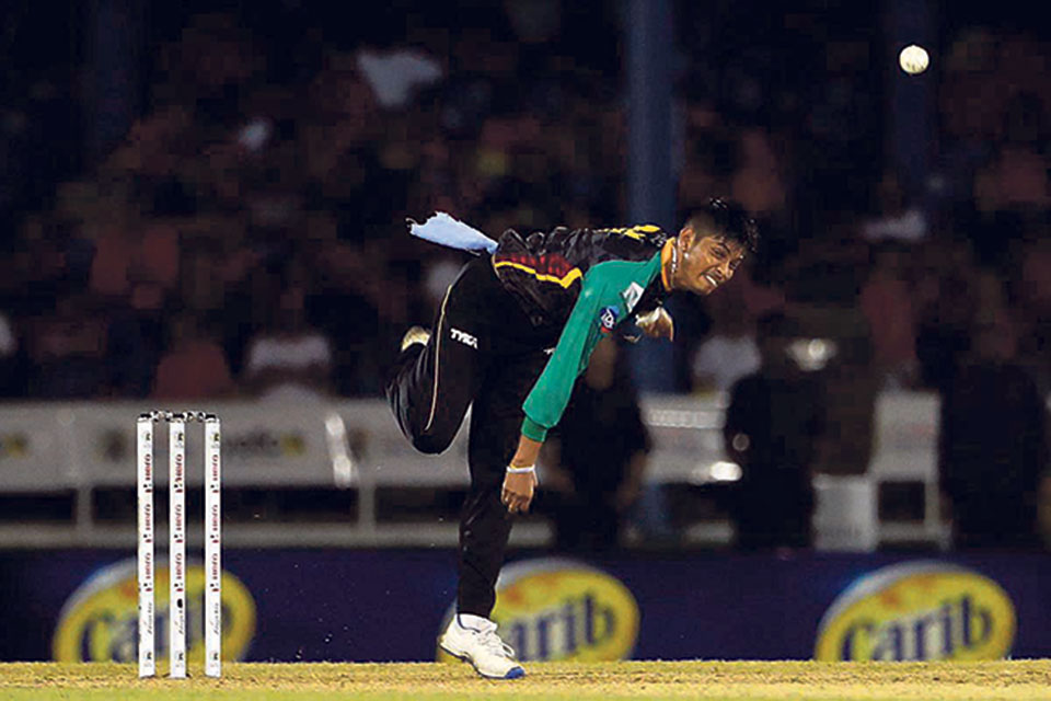 Lamichhane showcases another stellar performance in CPL