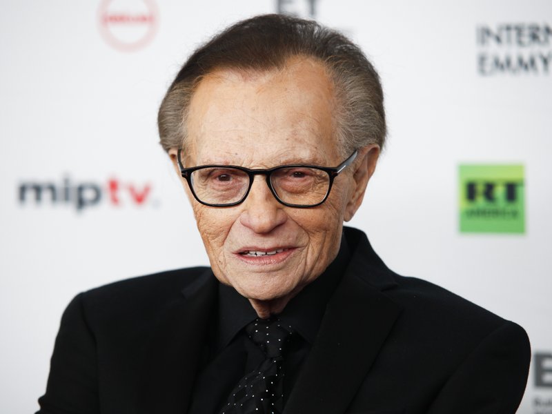 Talk show host Larry King in hospital with COVID-19
