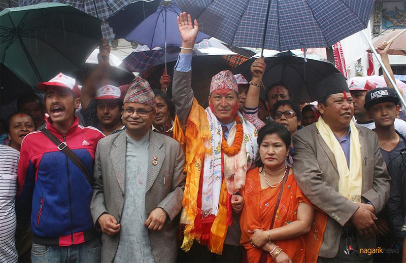 UML stages victory rally in KMC (photo feature)