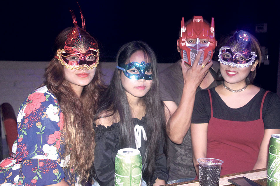 Mask Party at Fusion