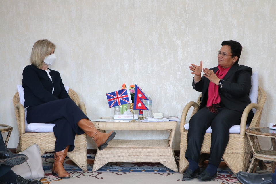British envoy pays courtesy call on Energy Minister Bhusal