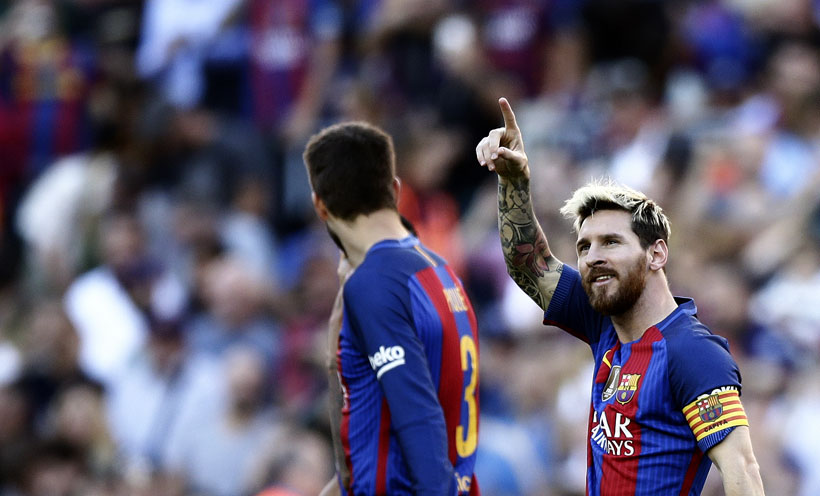 Messi on target as Barca beat Deportivo on high-scoring day