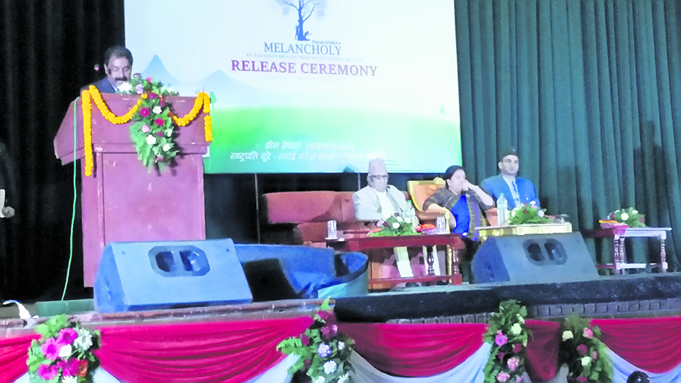 National poet Madhav Prasad Ghimire turns singer