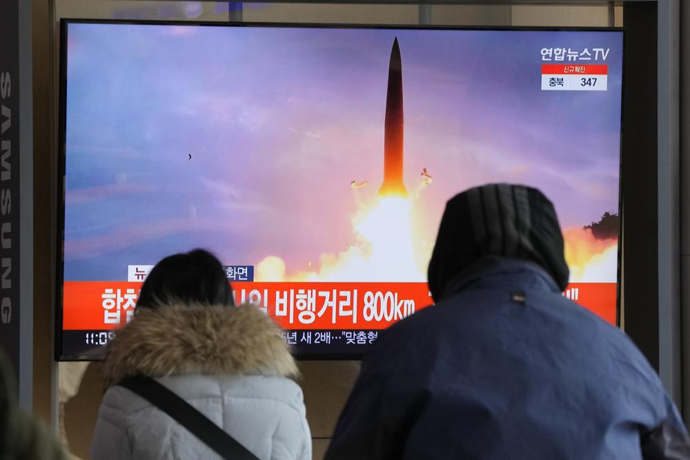 North Korea fires 23 missiles, one landing off South Korean coast for first time