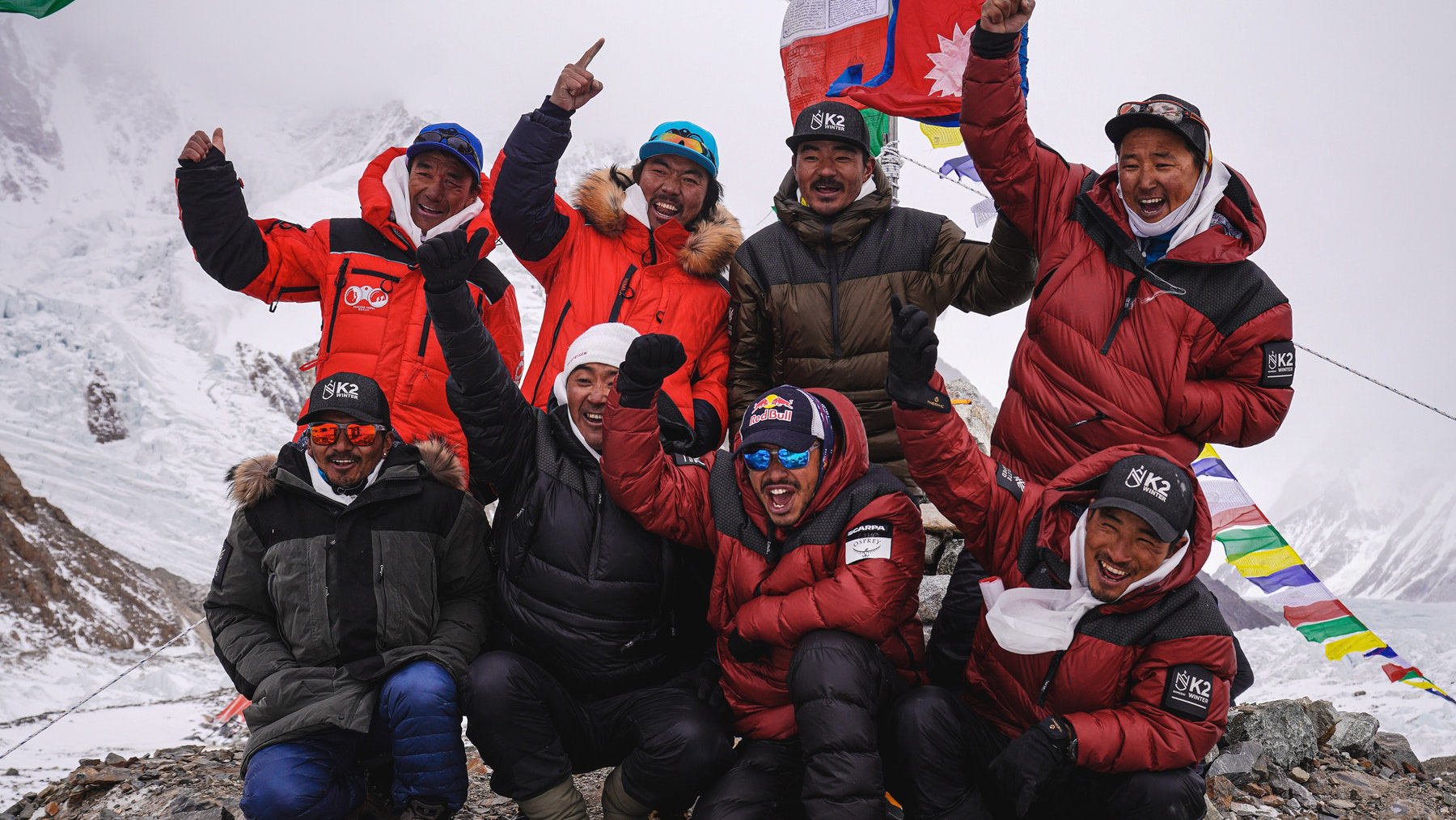 10 Nepali mountaineers scale Mount K2, setting record to conquer world’s second highest peak in winter